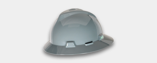 MSA V-Gard Full Brim安全帽
