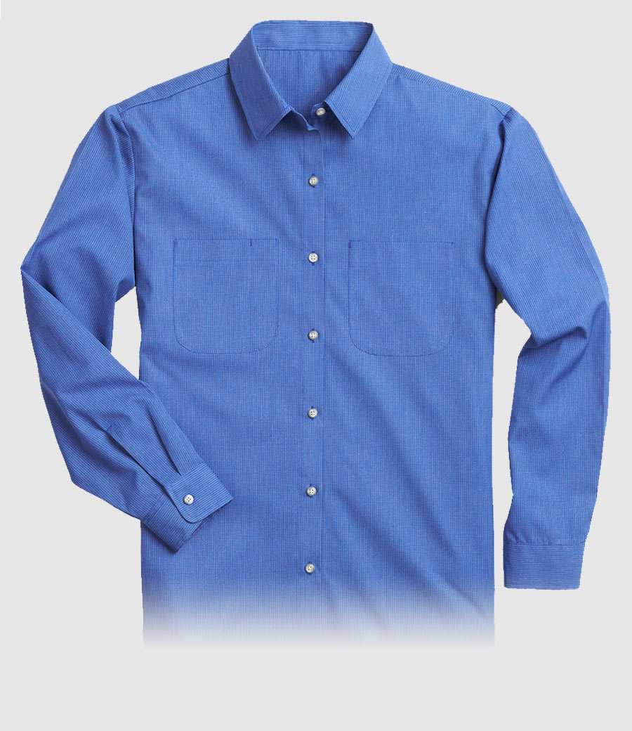 Blue button up shirt
